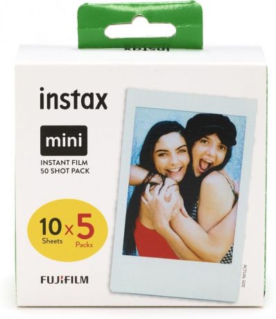 Fujifilm INSTAX MINI FILM 5X10 SHOTS