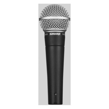 Микрофон SHURE SM58-LCE, черный/серебристый