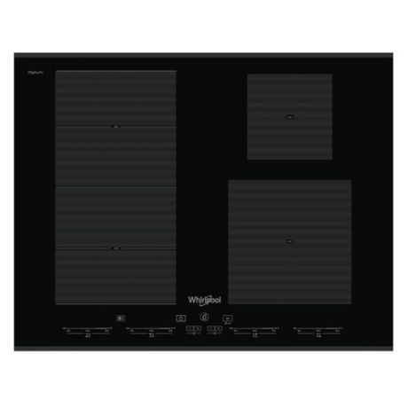 Индукционная варочная панель WHIRLPOOL SMC 654 F/BT/IXL, индукционная, независимая, черный
