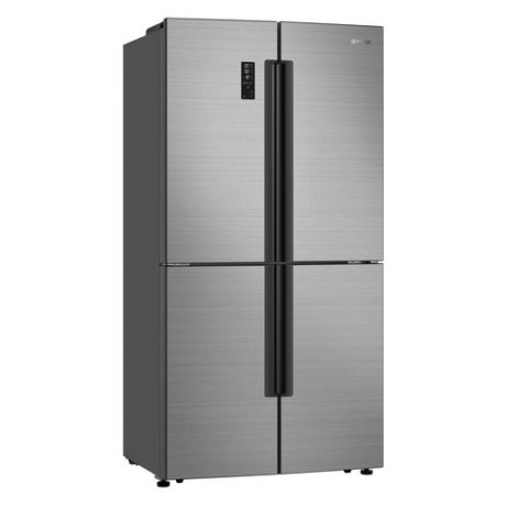 Холодильник GORENJE NRM9181UX, трехкамерный, нержавеющая сталь