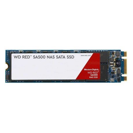 SSD накопитель WD Red SA500 WDS500G1R0B 500Гб, M.2 2280, SATA III