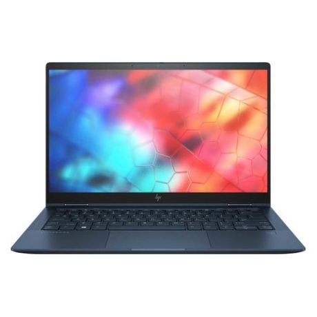 Ноутбук-трансформер HP EliteBook Dragonfly x360, 13.3", Intel Core i5 8265U 1.6ГГц, 16Гб, 32Гб Intel Optane, 512Гб SSD, Intel UHD Graphics 620, Windows 10 Professional, 8MK76EA, синий