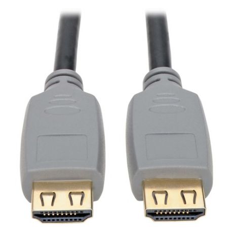 Кабель аудио-видео TRIPPLITE HDMI (m) - HDMI (m) , ver 2.0, 0.9м, GOLD черный/серый [p568-003-2a]