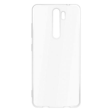 Чехол (клип-кейс) BORASCO для Xiaomi Redmi Note 8 Pro, прозрачный [37918]