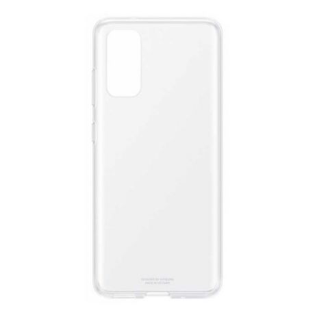Чехол (клип-кейс) SAMSUNG Clear Cover, для Samsung Galaxy S20, прозрачный [ef-qg980ttegru]