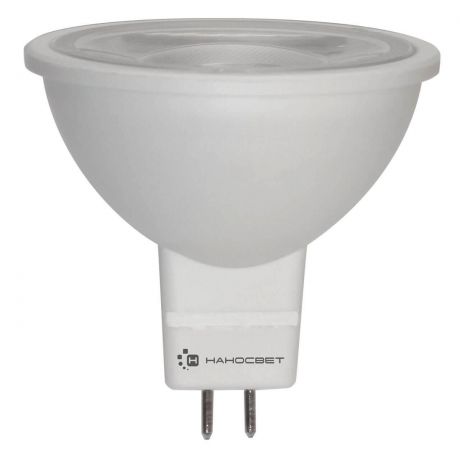 Лампа светодиодная Наносвет GU5.3 5W 4000K прозрачная LH-MR16-5/GU5.3/940 L277