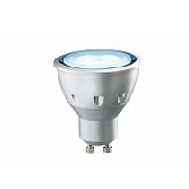 Лампа светодиодная рефлекторная GU10 5W холодный голубой 28214