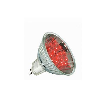 Лампа светодиодная рефлекторная GU5.3 1W 20° красная 28002