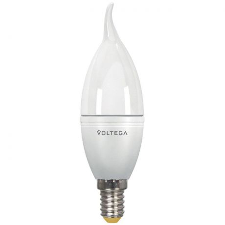 Лампа светодиодная Voltega E14 6W 2800К матовая VG2-CW2E14warm6W 5731