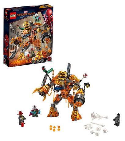 Конструктор LEGO Super Heroes 76128 Бой с Расплавленным Человеком