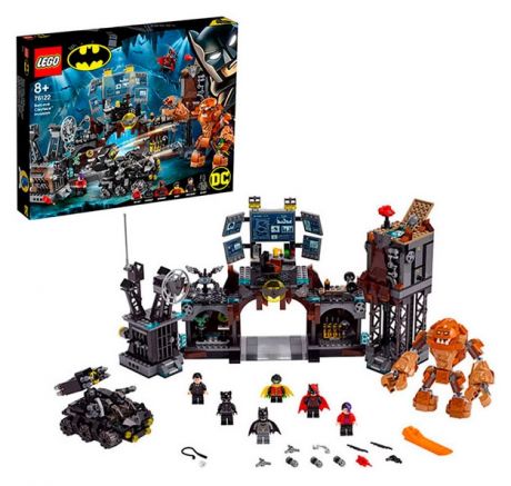 Конструктор LEGO Super Heroes 76122 Вторжение Глиноликого в бэт-пещеру