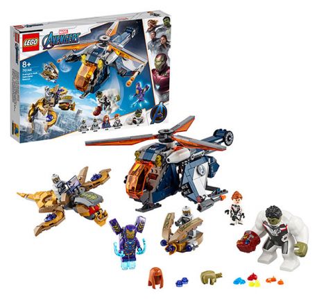 Конструктор LEGO Super Heroes 76144 Мстители: Спасение Халка на вертолёте