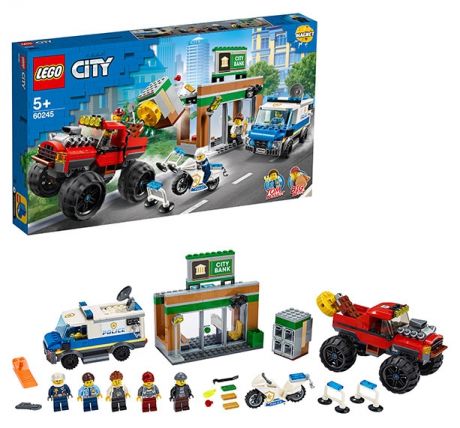 Конструктор LEGO City Police 60245 Ограбление полицейского монстр-трака