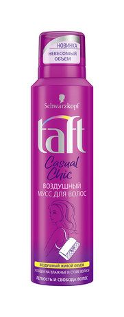 Schwarzkopf Taft Casual Chic Воздушный Мусс для Волос