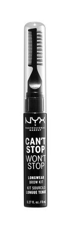 NYX Professional Make Up Can't Stop Won't Stop Longwear Brow Ink Kit