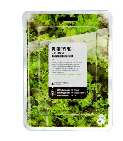 Superfood Salad For Skin Purifying Sheet Mask Kale