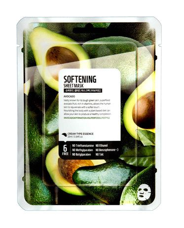 Superfood Salad For Skin Softening Sheet Mask Avocado