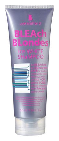 Lee Stafford Bleach Blondes Ice White Shampoo