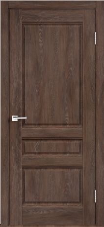 Дверь межкомнатная глухая «Летиция», 70x200 см, ПВХ, цвет дуб корица, с фурнитурой