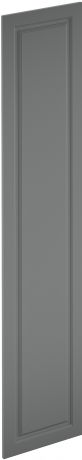 Дверь для шкафа Delinia ID «Мегион» 45x214 см, МДФ, цвет тёмно-серый