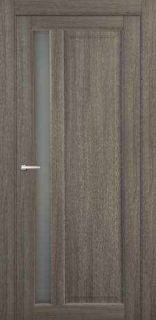 Дверь межкомнатная остеклённая Artens Мария 90x200 см, ПВХ, цвет шимо, с фурнитурой