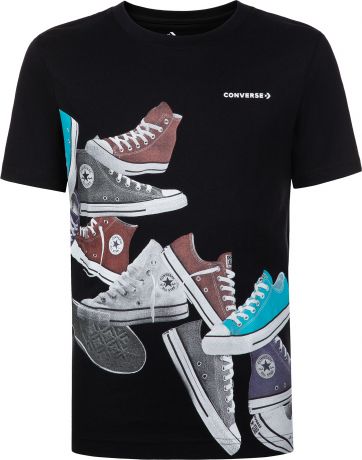 Converse Футболка для мальчиков Converse Ascending sneakers, размер 128