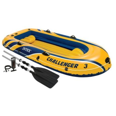 Надувная лодка Intex Challenger-3