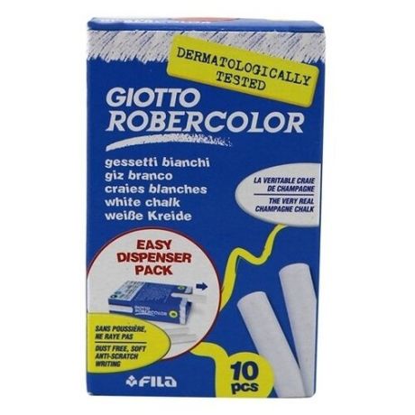 GIOTTO Мел белый Robercolor 10