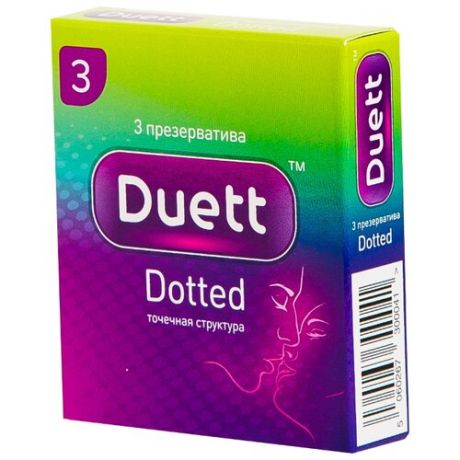 Презервативы Duett Dotted