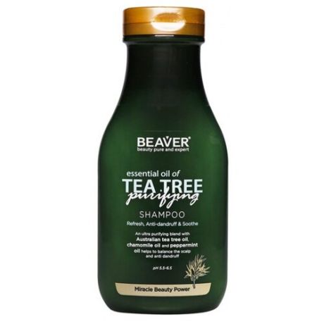 BEAVER шампунь Tea Tree Oil для