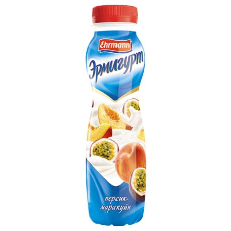 Питьевой йогурт Эрмигурт персик