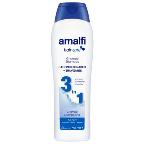 Amalfi шампунь для волос 3в1