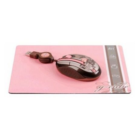 Мышь G-CUBE GLMR-2020RI Pink USB