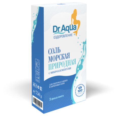 Dr. Aqua Соль для ванн Морская