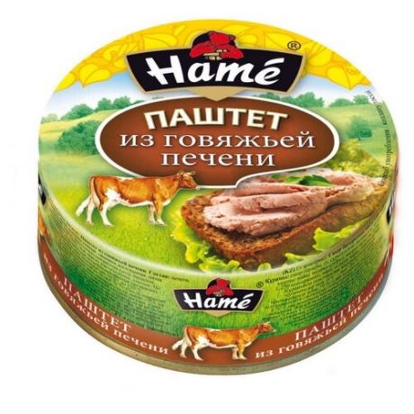 Паштет Hame из говяжьей печени