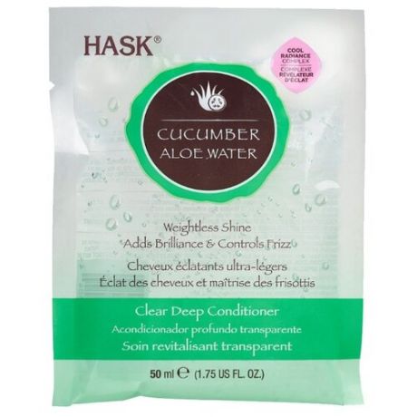 Hask Cucumber Aloe Water Маска