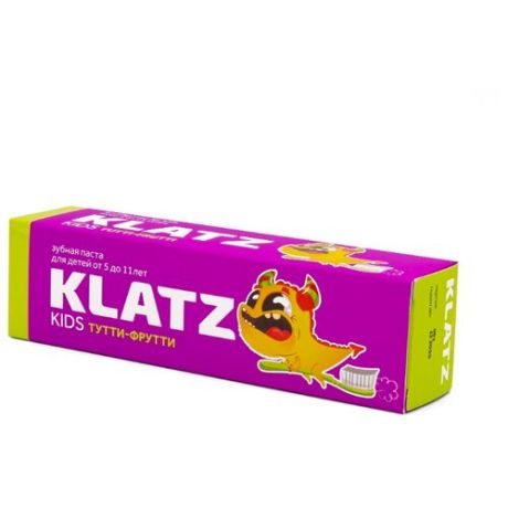 Зубная паста Klatz Kids