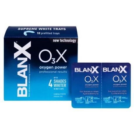 BlanX отбеливающие капы O₃X