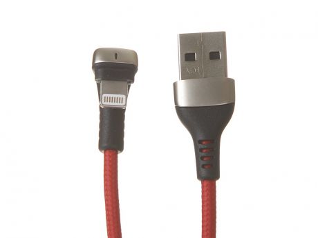 Аксессуар Baseus Green U-Shaped Lamp Mobile Game Cable USB - Lightning 2.4A 1m Red CALUX-A09