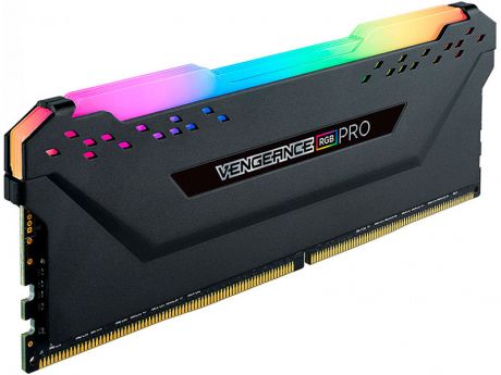 Модуль памяти Corsair Vengeance RGB Pro DDR4 DIMM 3200MHz PC4-25600 CL16 - 16Gb CM4X16GC3200C16W4