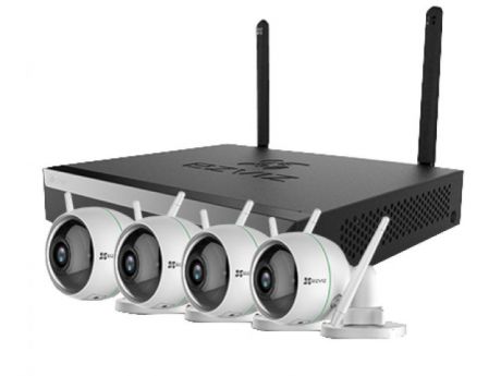 Комплект видеонаблюдения Ezviz 4CH/Wi-Fi CS-BW3424B0-E40