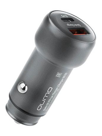 Зарядное устройство Qumo All QC/PD USB + Type-C Charger 0078 Space Grey