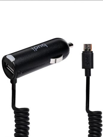Зарядное устройство Budi M8J186 USB-Lightning 5V 2.4A Black 70556