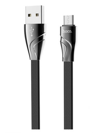 Аксессуар Hoco U57 Twisting USB - micro USB Black 102791