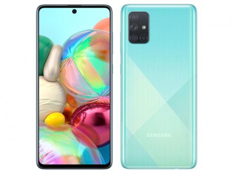 Сотовый телефон Samsung SM-A715F Galaxy A71 6Gb/128Gb Light Blue