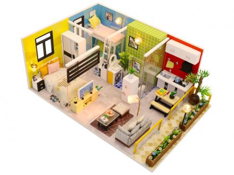 Сборная модель DIY House Квартирный вопрос M043