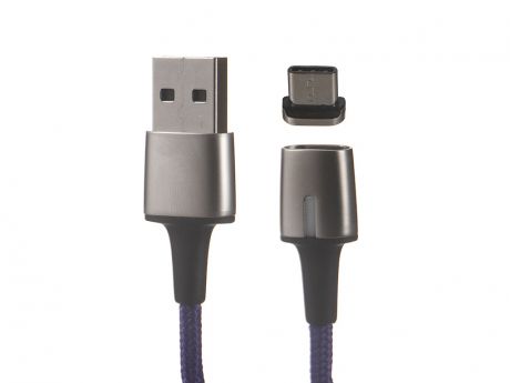 Аксессуар Baseus Zing Magnetic USB - Lightning 3A 1m Purple CATXC-A05