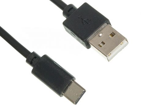 Аксессуар Digma USB-A - USB Type-C 2m Black 1084566