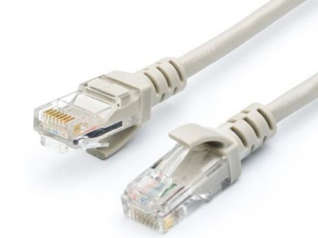 Сетевой кабель ATcom RJ45 CAT-5e UTP 0.5m Grey АТ9159