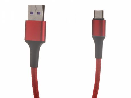 Аксессуар Baseus Halo HW Flash USB - Type-C 40W 50cm Red CATGH-F09